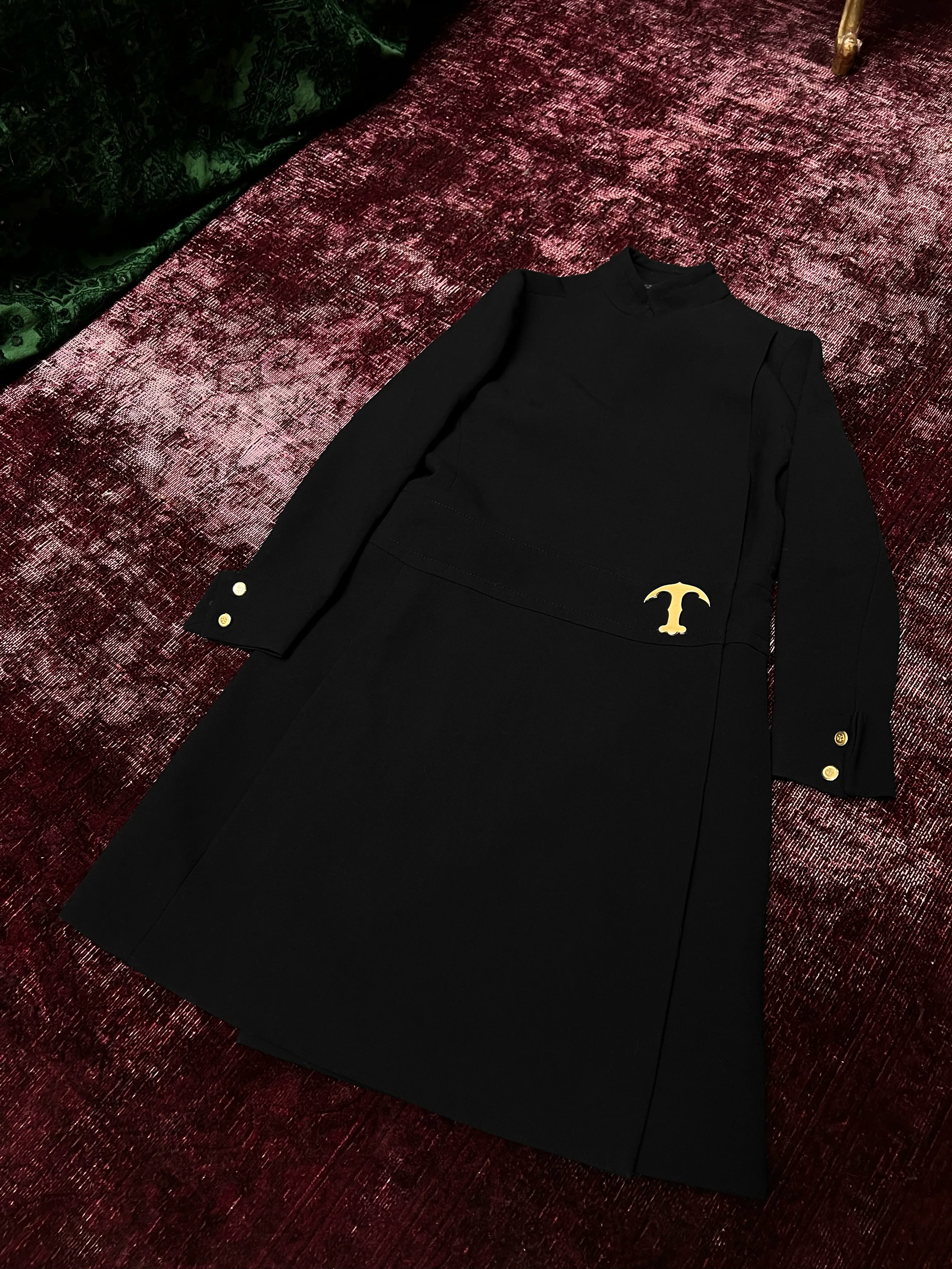 Ted Lapidus 60's Anchor Wool Coat