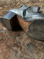 YSL Rive Gauche Tom Ford Jonny Boots Faded Gunmetal