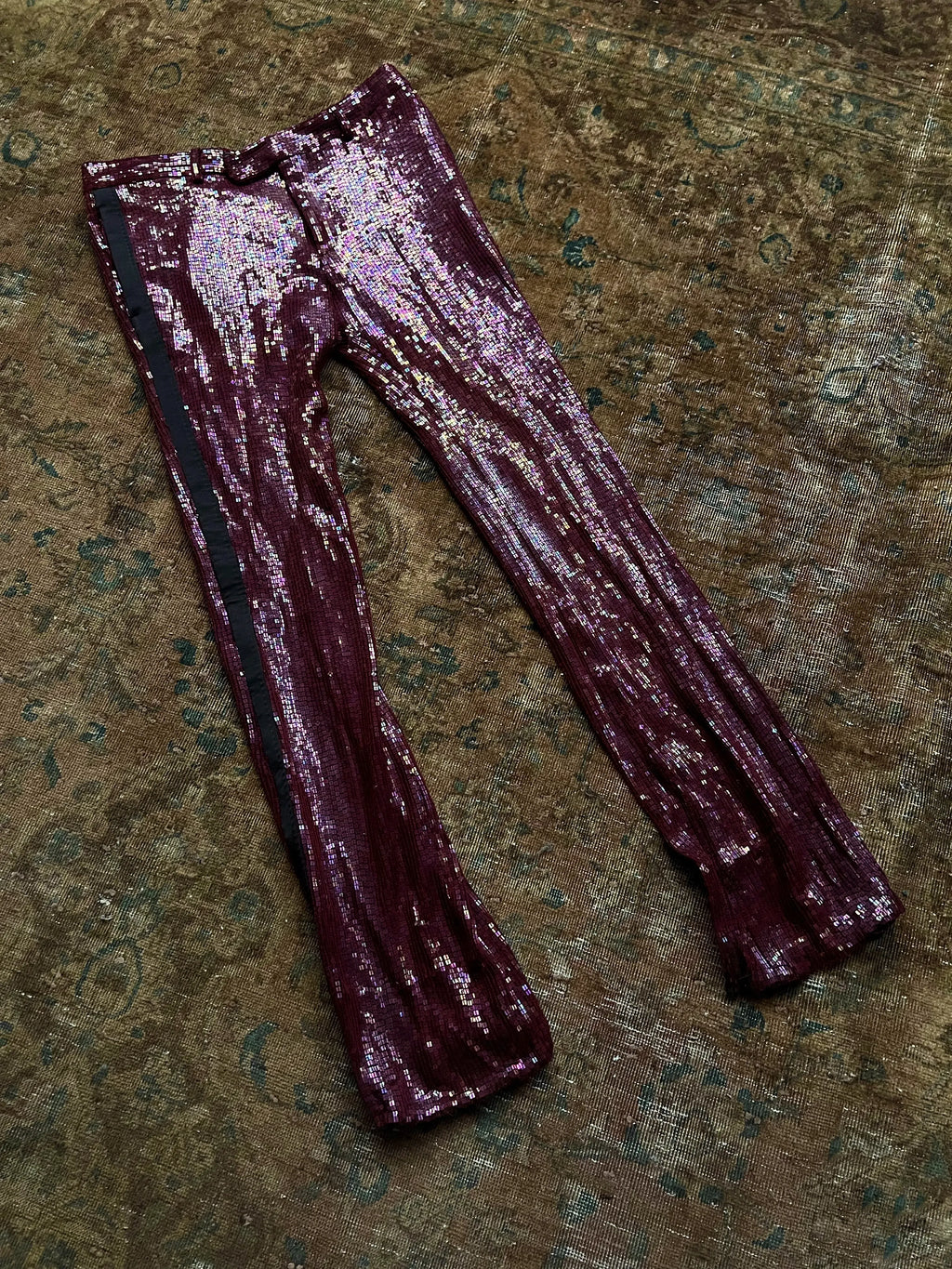 Dior Homme Fall-Winter 2005 Runway Glitter Pants